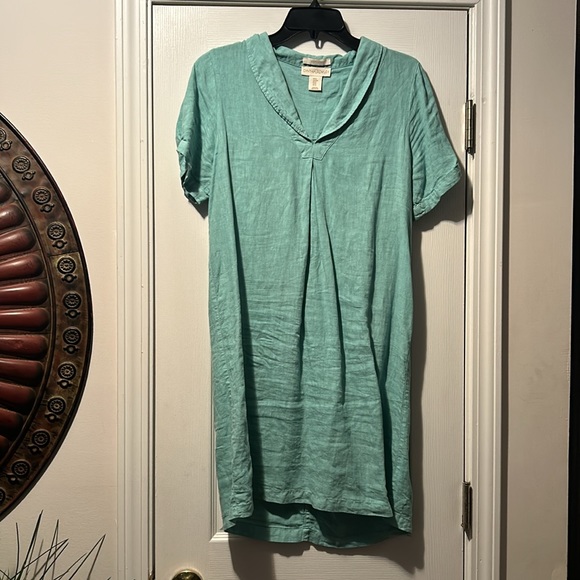 👗Cynthia Rowley Linen Midi Dress - Picture 7 of 8